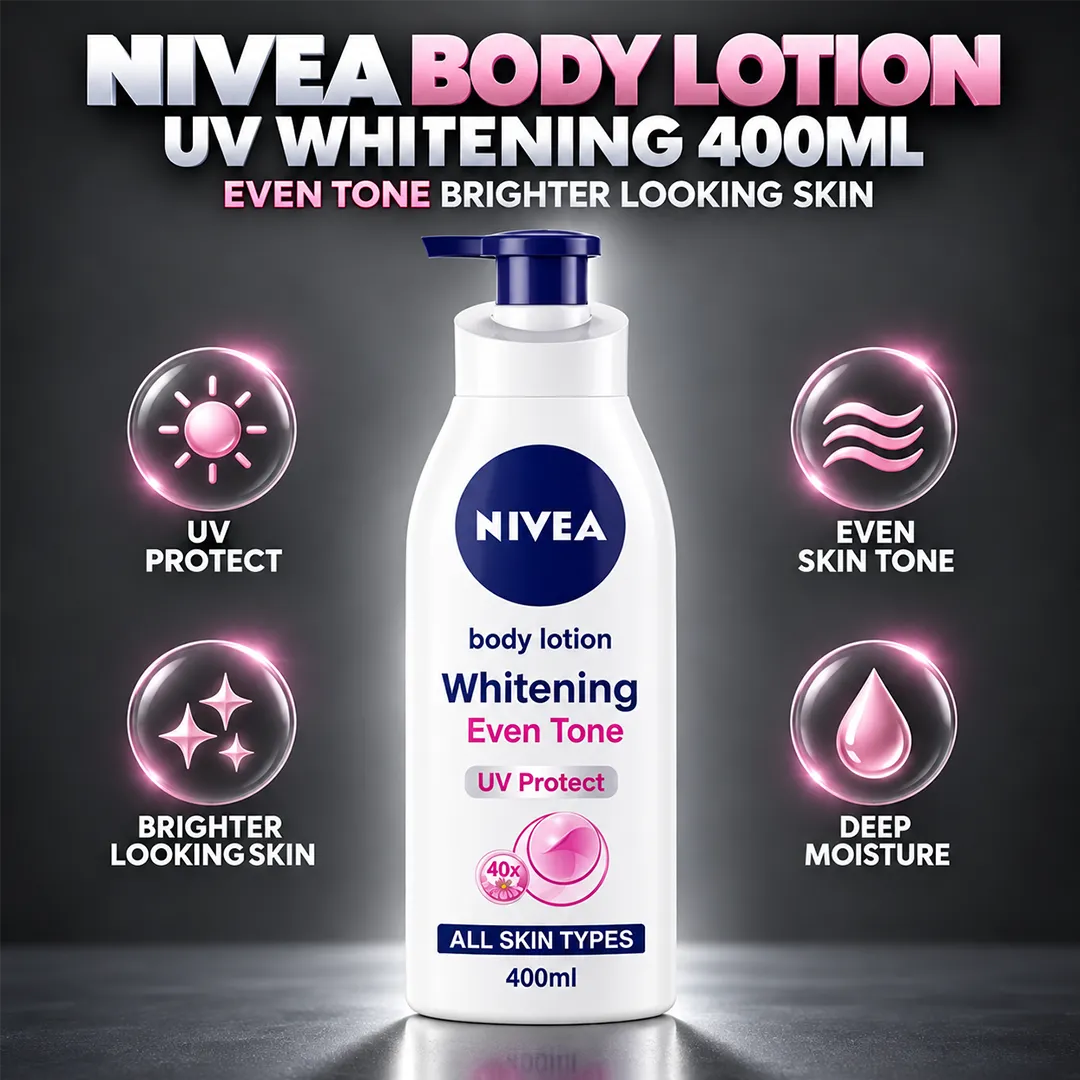 NIVEA BODY LOTION 400ML UV WHITENING