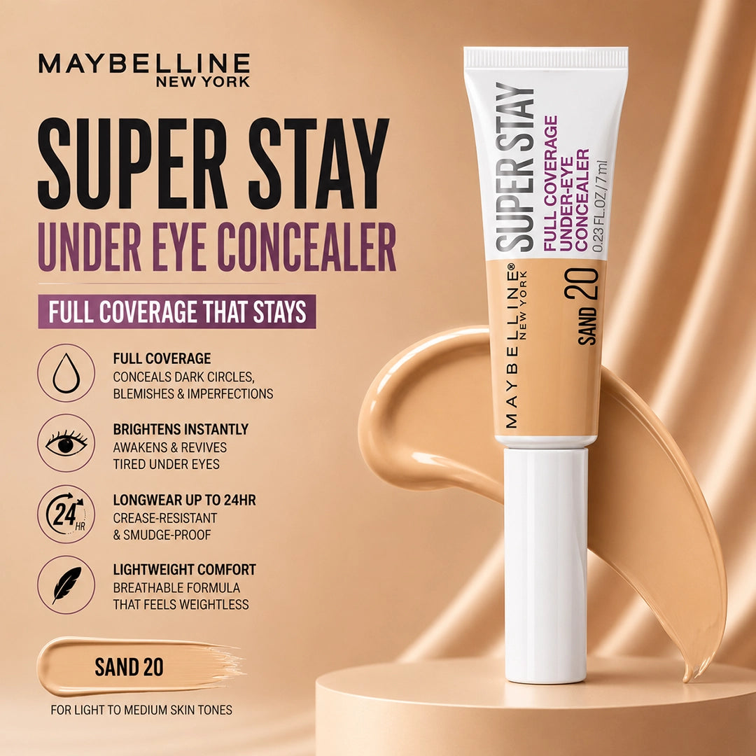 MAYBELLINE SUPER STAY UNDER EYE CONCEALER