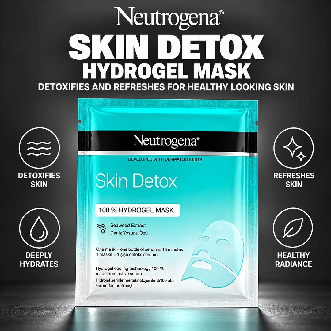 NEUTROGENA SKIN DETOX HYDROGEL MASK