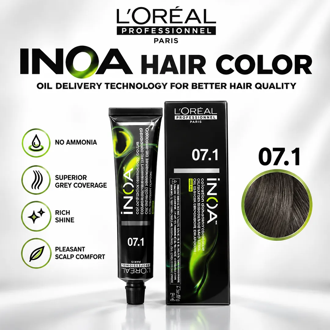 LOREAL PRO INOA HAIR COLOR 07.1
