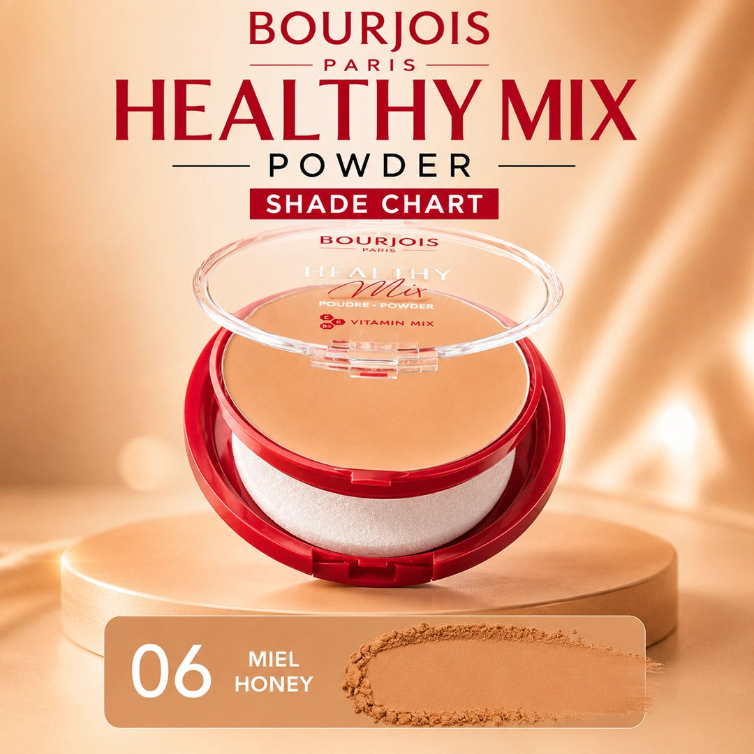 BOURJOIS HEALTHY MIX POWDER 06 MIEL HONEY