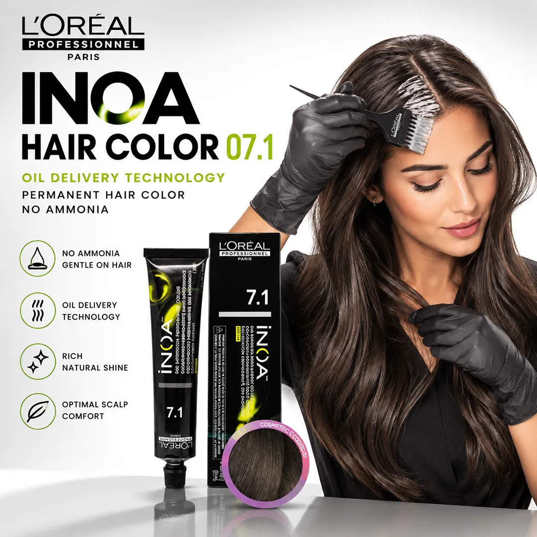 LOREAL PRO INOA HAIR COLOR 07.1