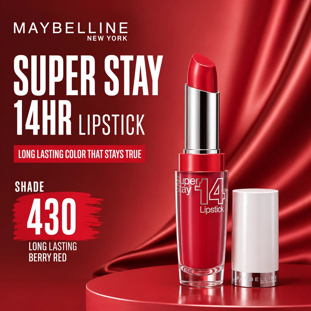 MAYBELLINE SUPER STAY 14HR LIPSTICK 430