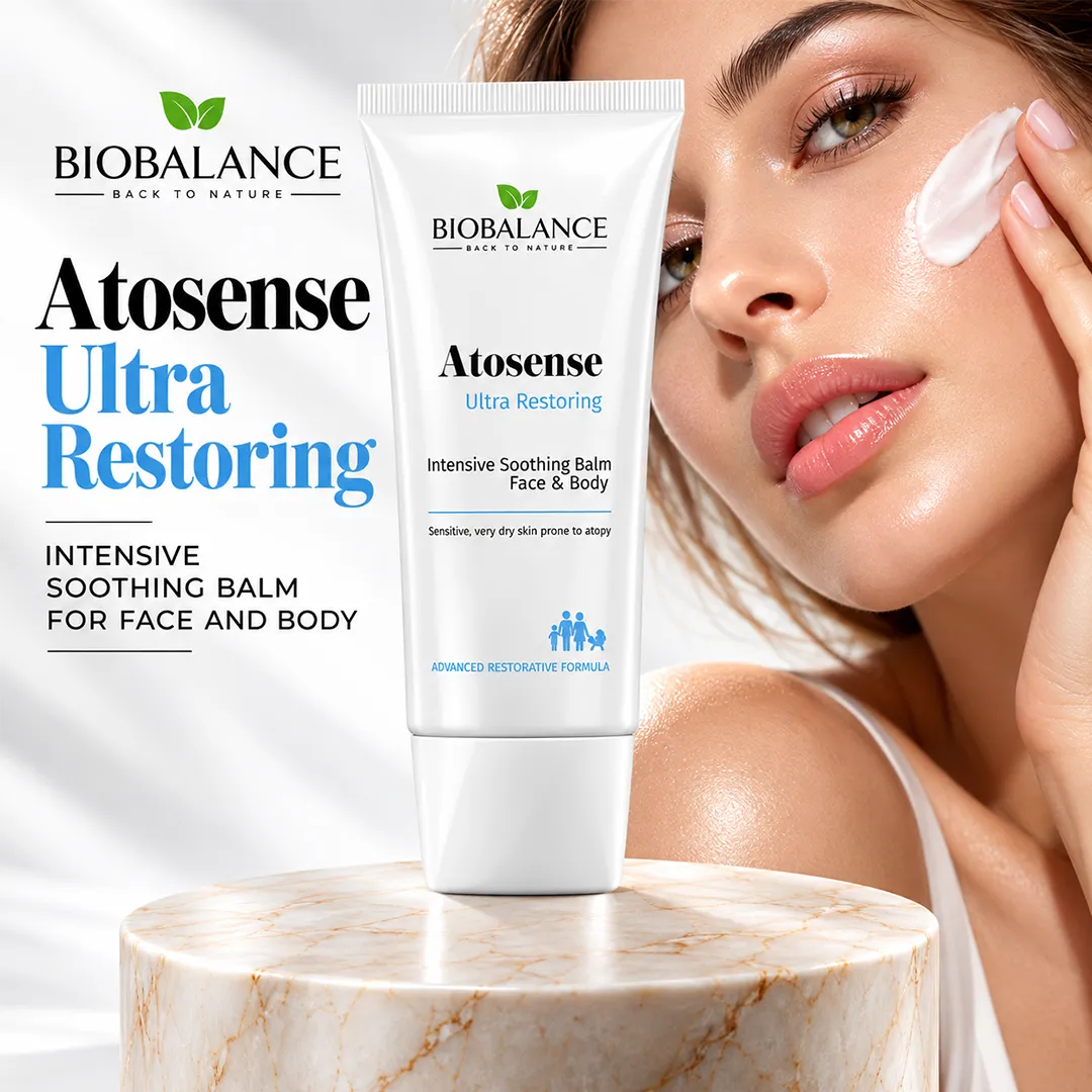 BIO BALANCE ATOSENSE ULTRA RESTORING FACE BODY BALM 150ML