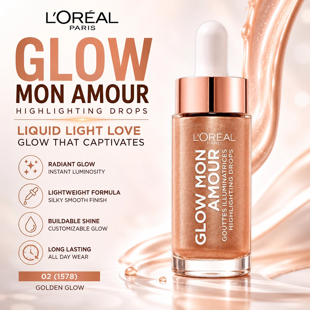 LOREAL GLOW MON AMOUR DROPS 02 (1578)