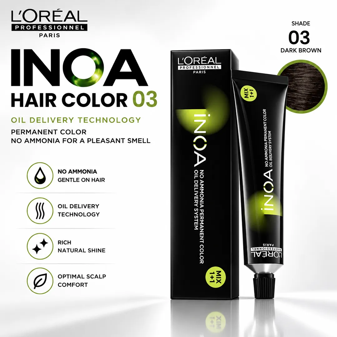 LOREAL PRO INOA HAIR COLOR 03.