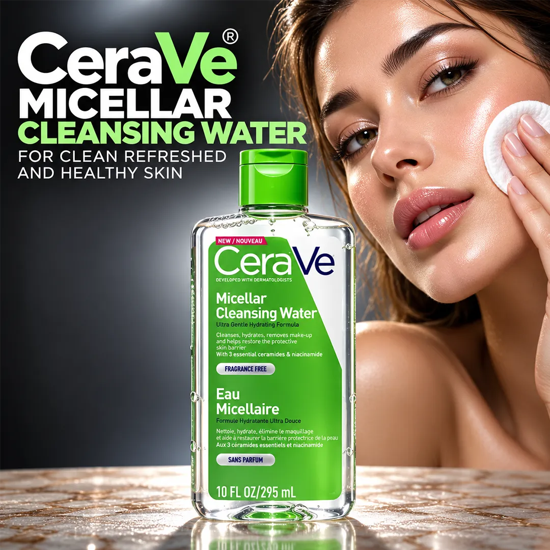 CERAVE UK MICELLAR CLEANSING WATER 295ML FRAGRANCE FREE