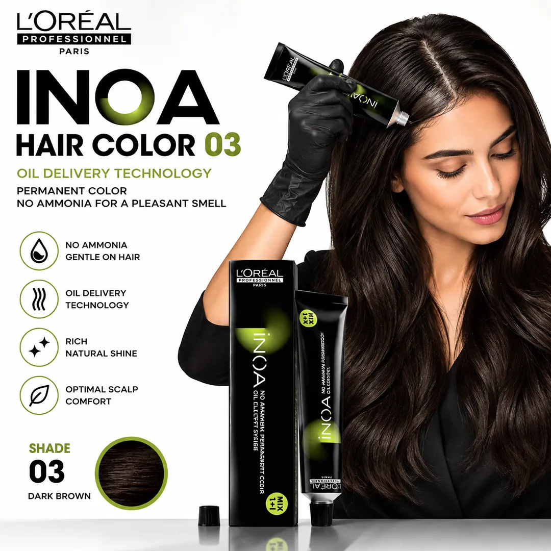 LOREAL PRO INOA HAIR COLOR 03.