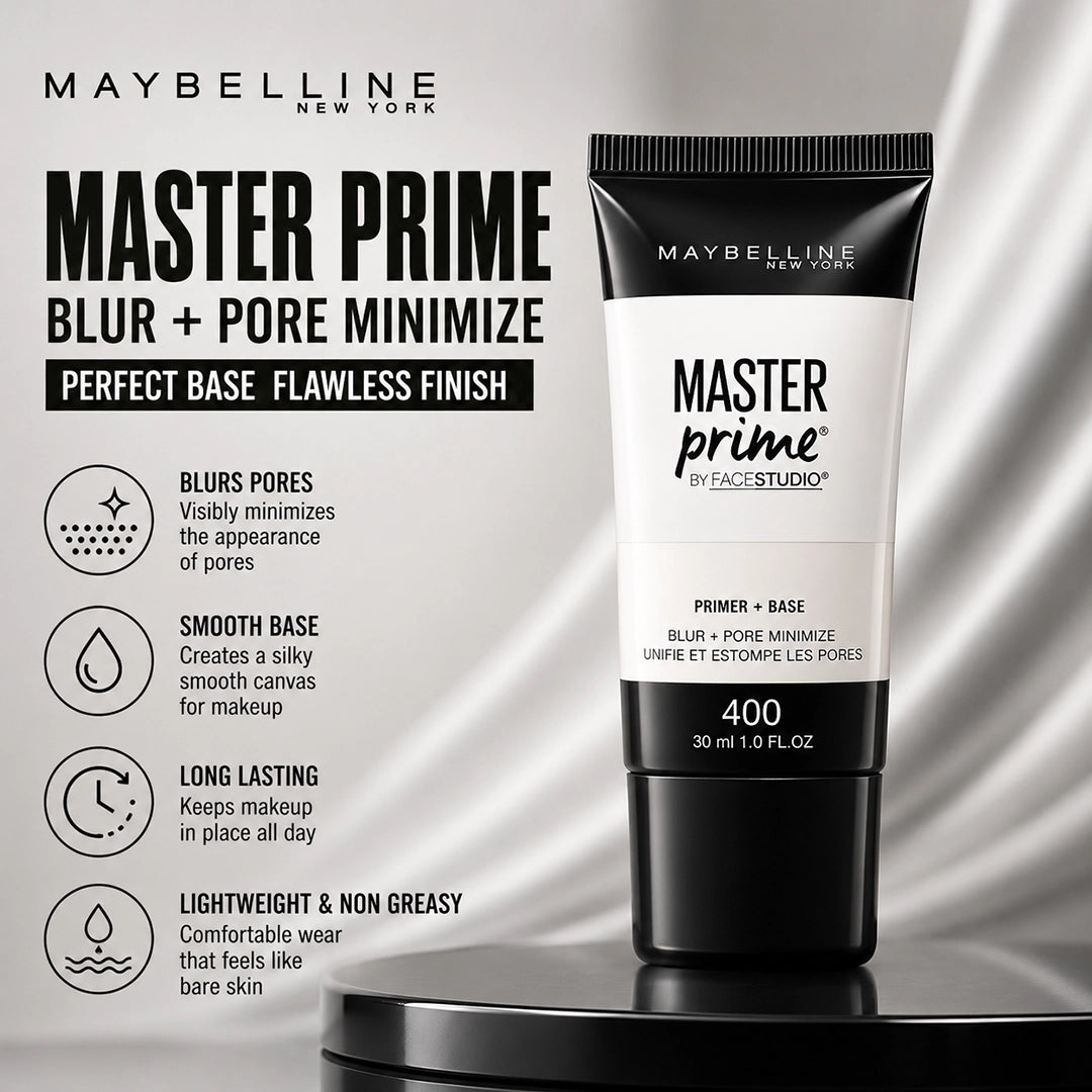 MAYBELLINE MASTER PRIME 400 30ML BLUR PORE MINIMIZE