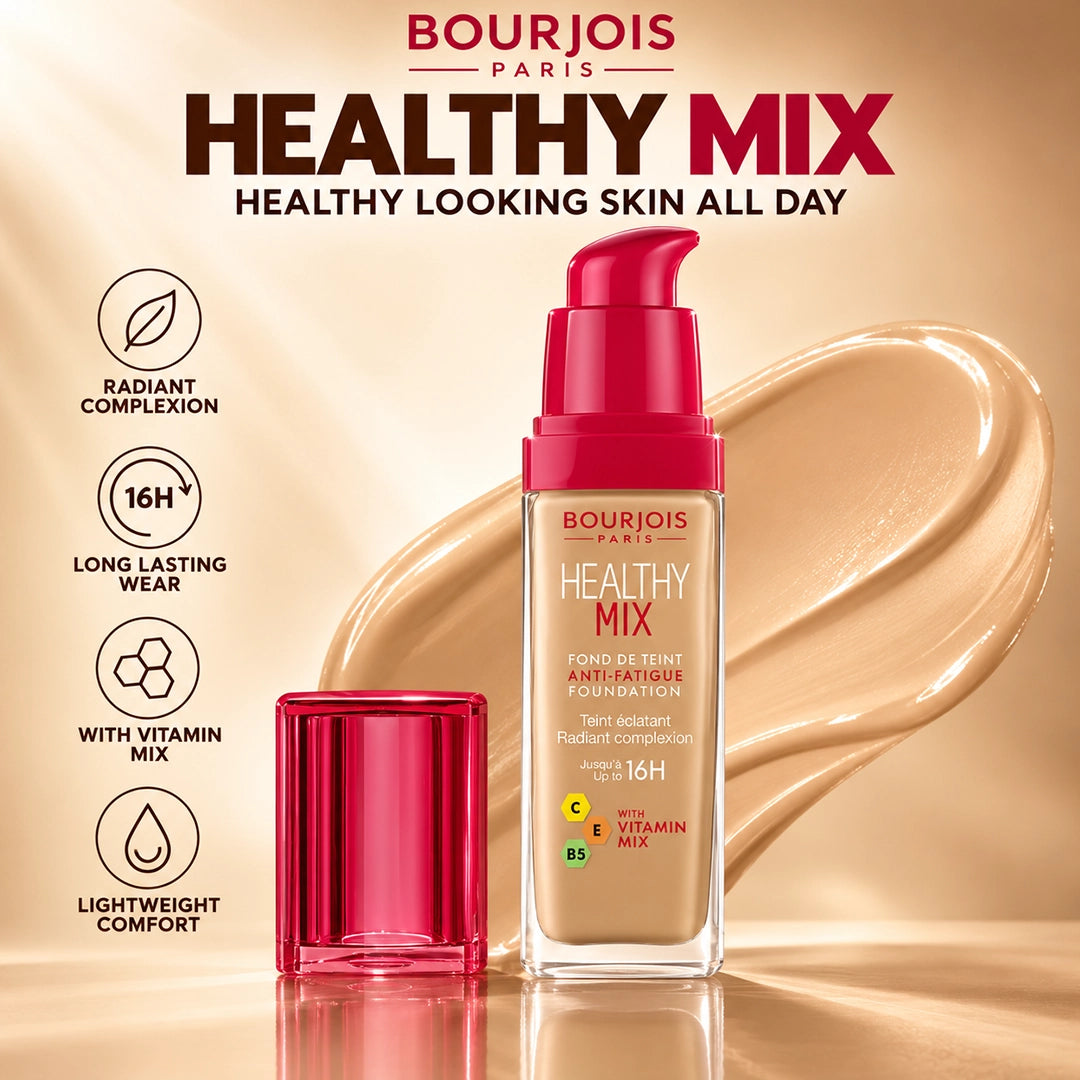 BOURJOIS FOUNDATION HEALTHY MIX