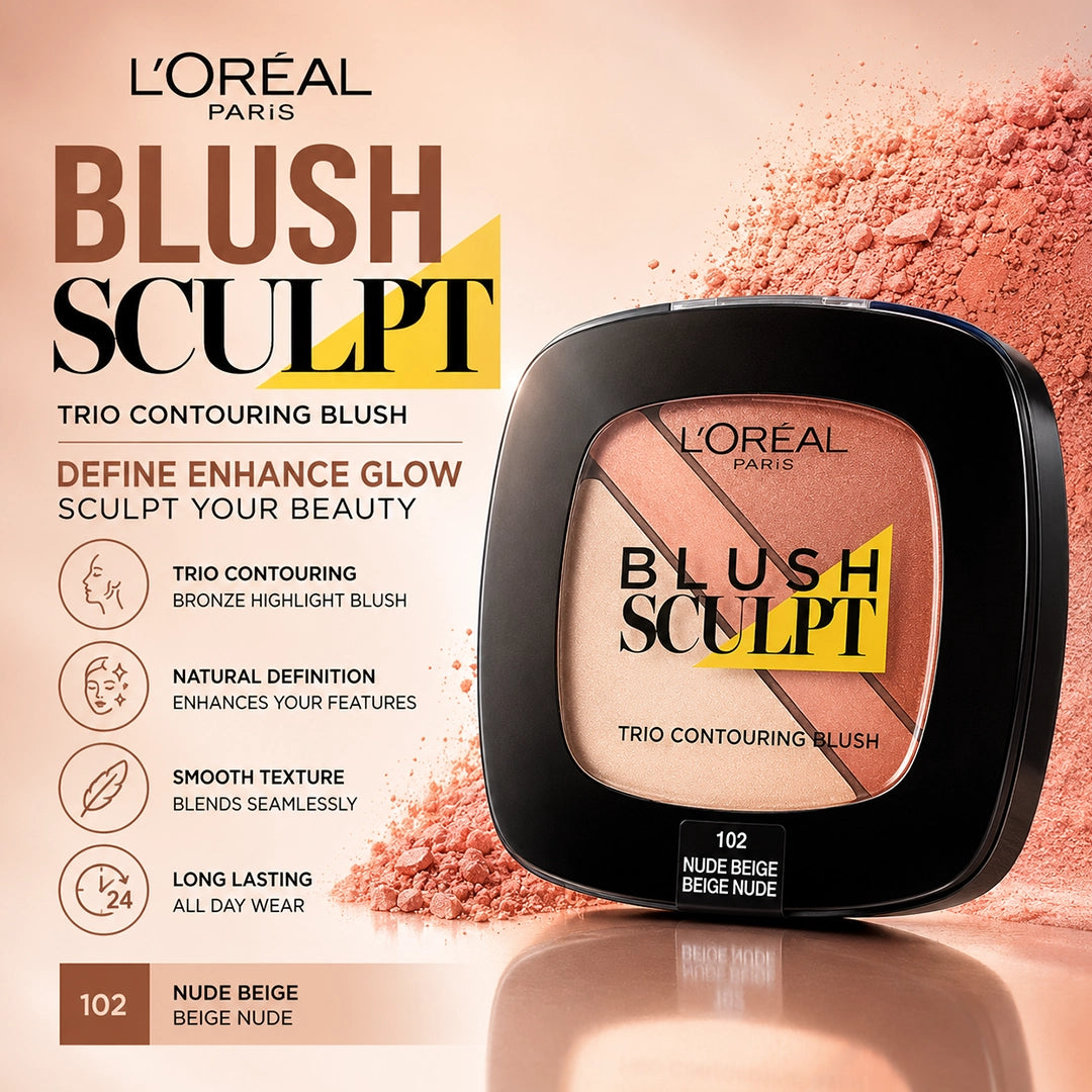 LOREAL BLUSH SCULPT 102 (1511)