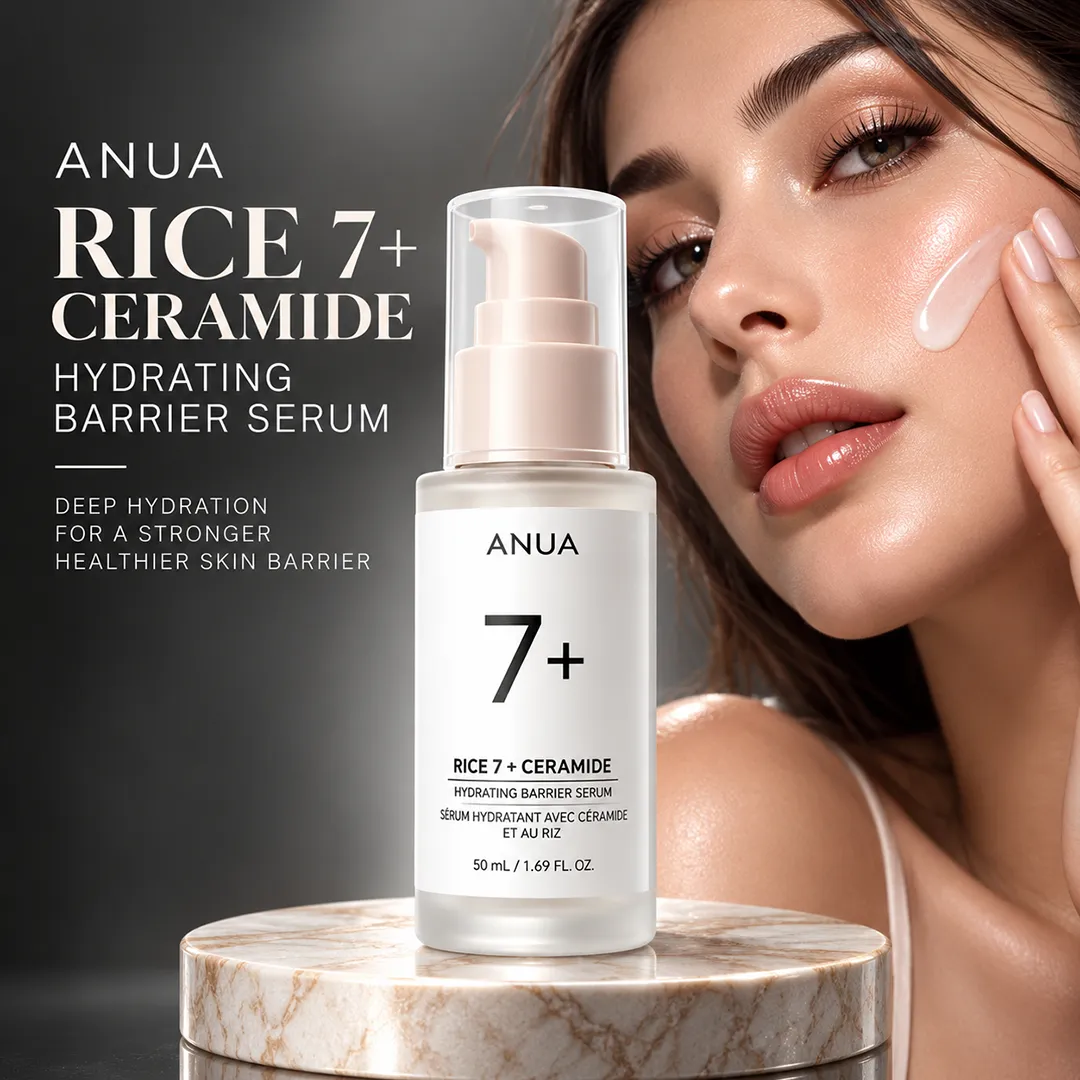 ANUA RICE 7+ CERAMIDE HYDRATING BARRIER SERUM 50ML