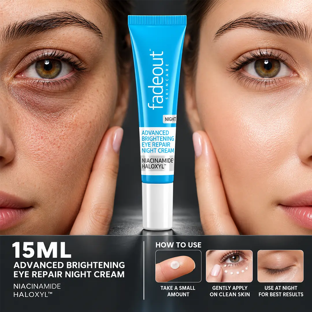 FADEOUT ADVANCE WHITENING EYE REPAIR NIGHT CREAM 15ML