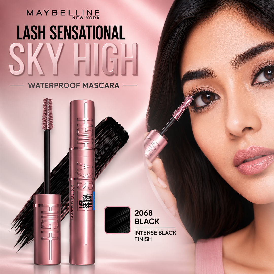 MAYBELLINE MASCARA LASH SENSATIONAL SKY HIGH WATERPROOF 2068
