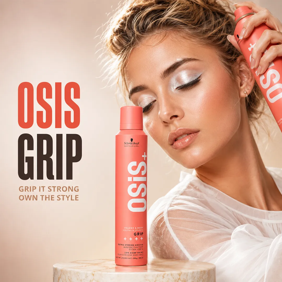 OSIS HAIR MOUSE 200ML GRIP EXTRA STRONG