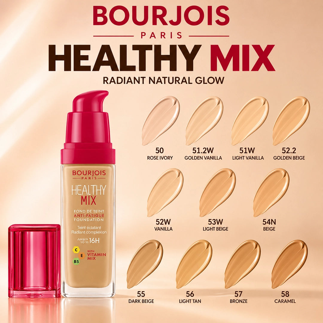 BOURJOIS FOUNDATION HEALTHY MIX
