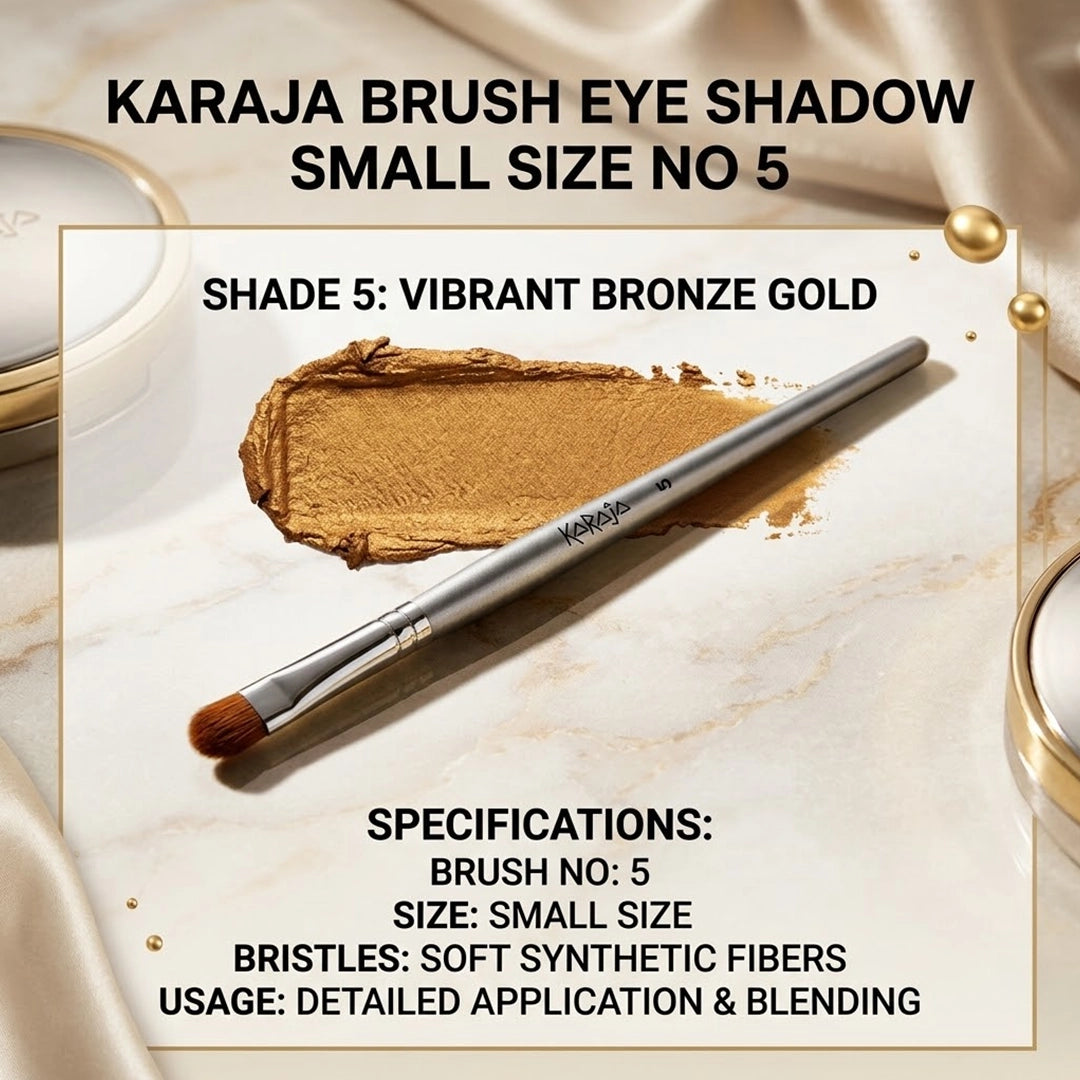 KARAJA BRUSH EYE SHADOW SMALL SIZE NO 5