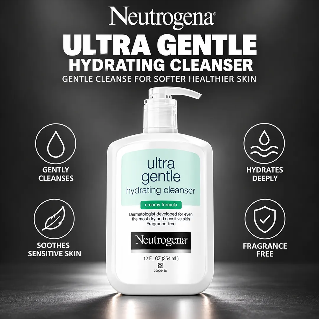NEUTROGENA ULTRA GENTLE HYDRATING CLEANSER 354MLS