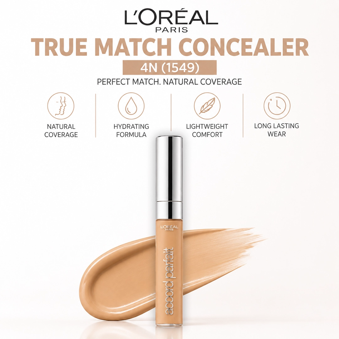LOREAL TRUE MATCH CONCEALER 4N (1549)