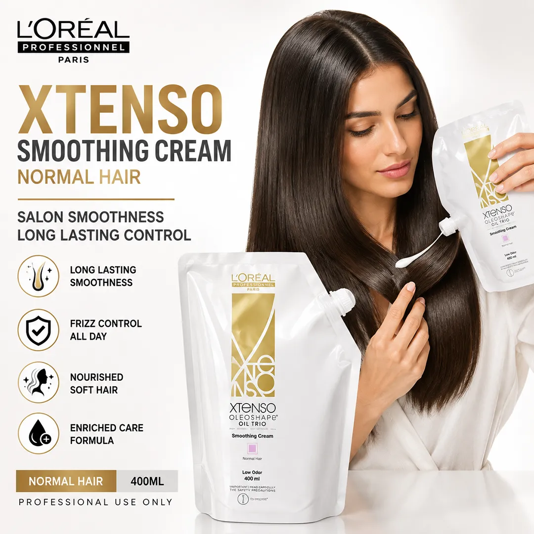 LOREAL PRO XTENSO SMOOTHING CREAM 400ML NORMAL HAIR