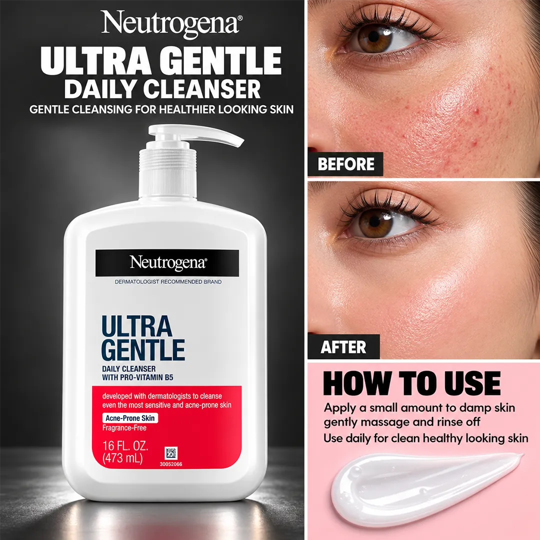 NEUTROGENA ULTRA GENTLE DAILY CLEANSER 473ML
