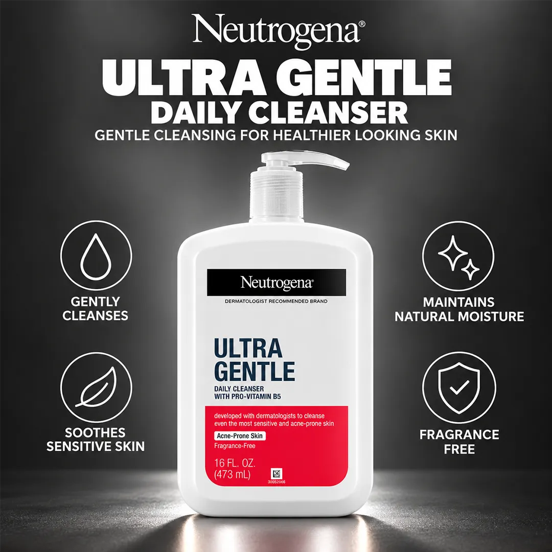 NEUTROGENA ULTRA GENTLE DAILY CLEANSER 473ML