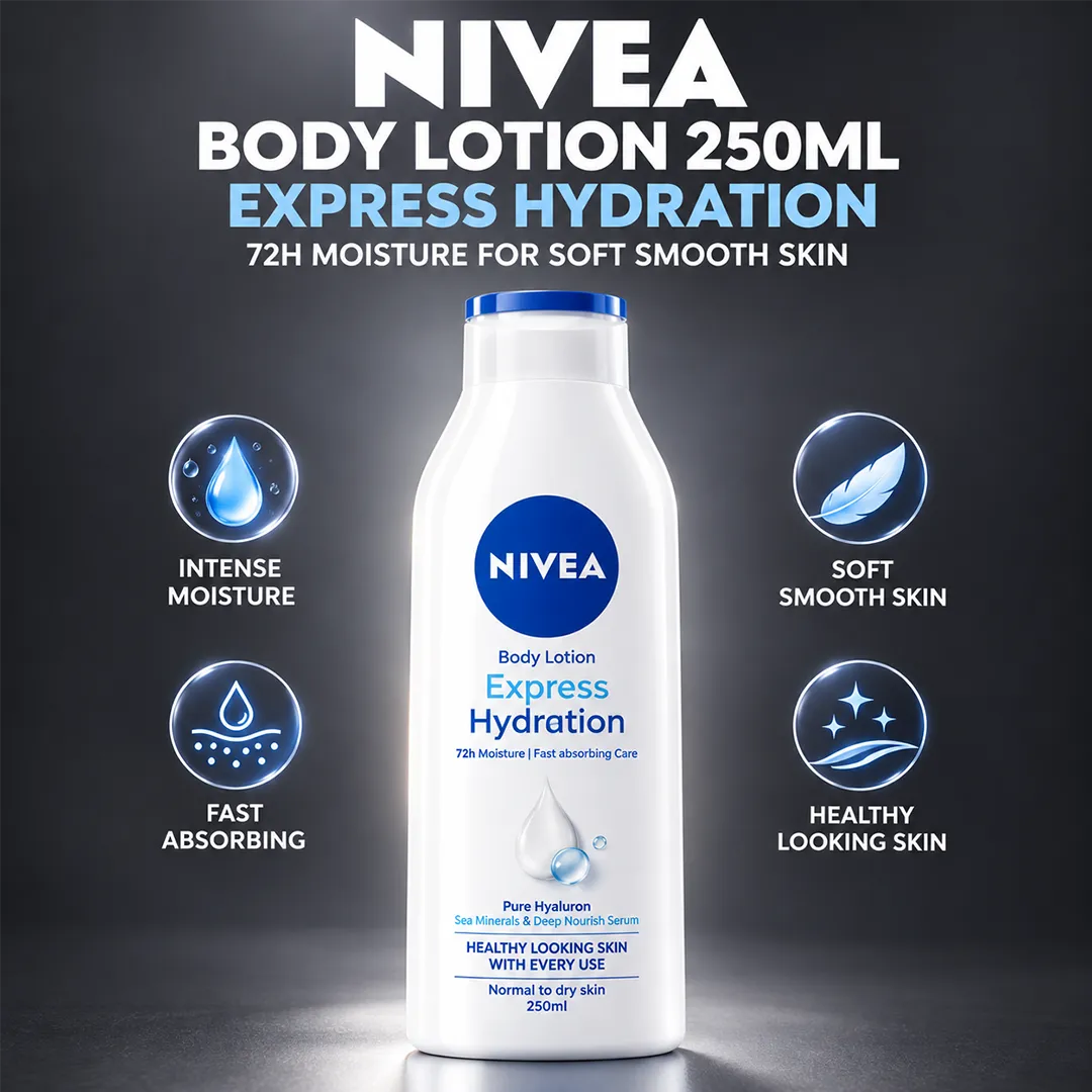 NIVEA BODY LOTION 250ML EXPRESS HYDRATION