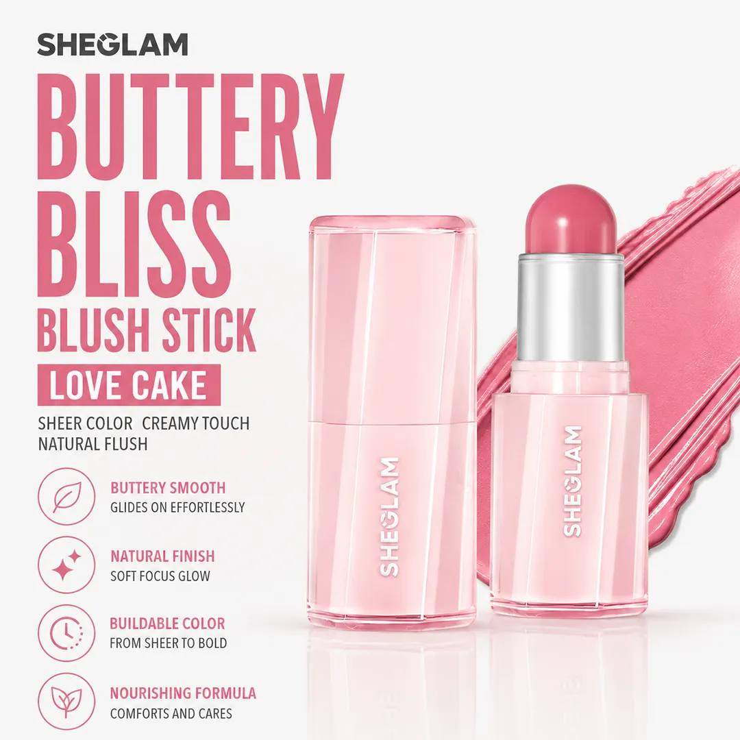 SHEGLAM BUTTERY BLISS BLUSH STICK LOVE CAKE