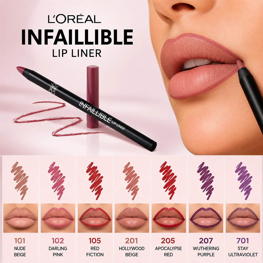 LOREAL INFAILLIBLE LIP LINER