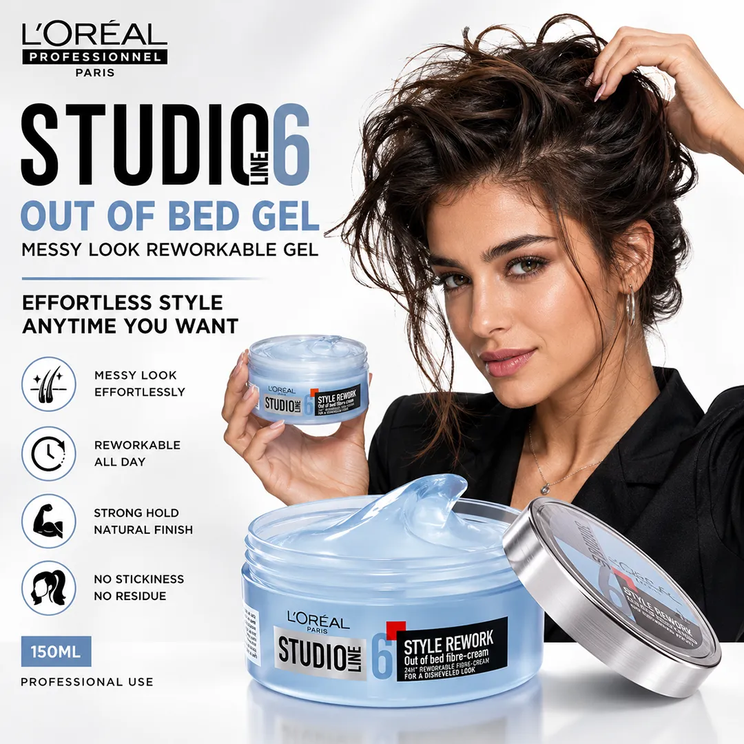 LOREAL OUT OF BED GEL 150ML