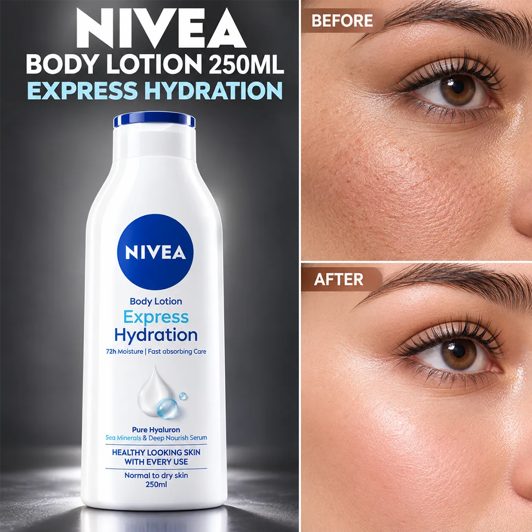 NIVEA BODY LOTION 250ML EXPRESS HYDRATION