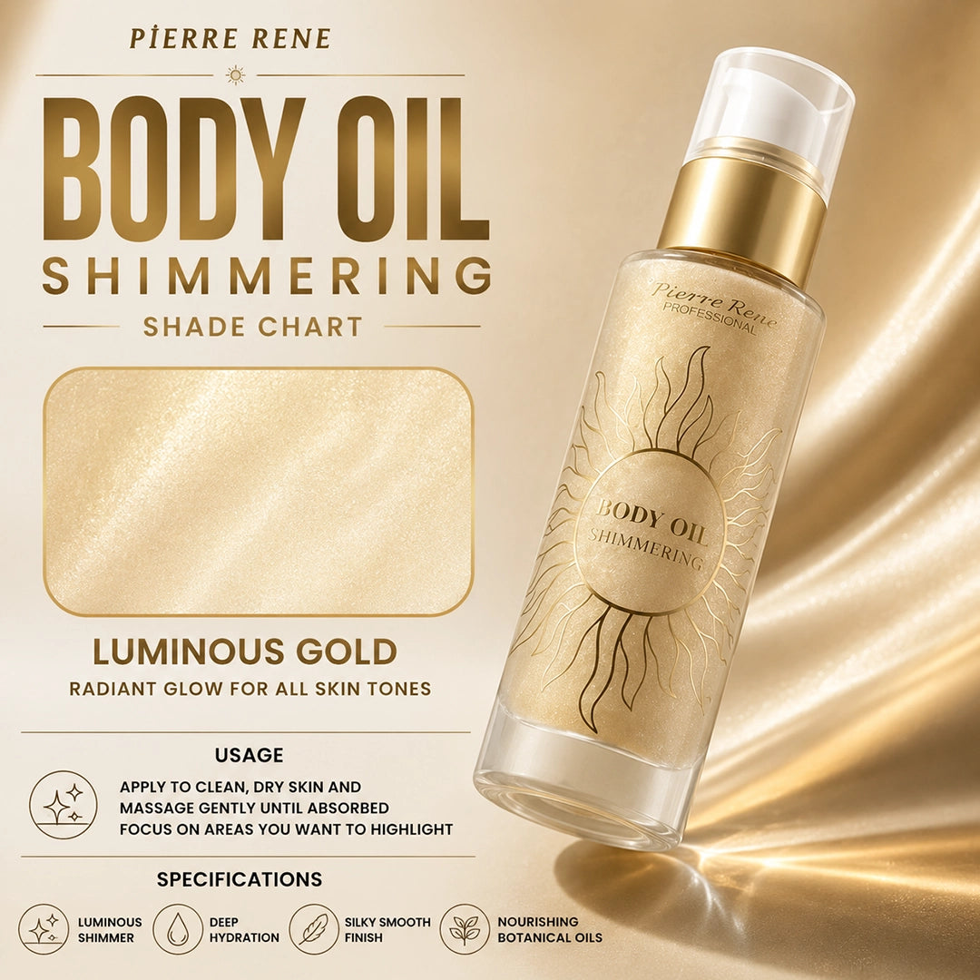PIERRE RENE BODY OIL SHIMMERING