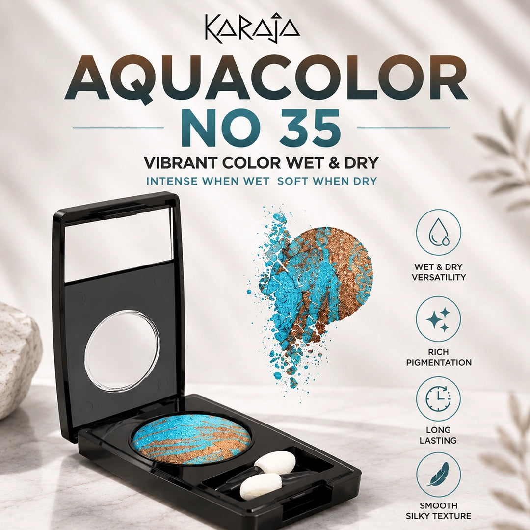 KARAJA AQUACOL EYE SHADOW WATER COLOUR NO 35