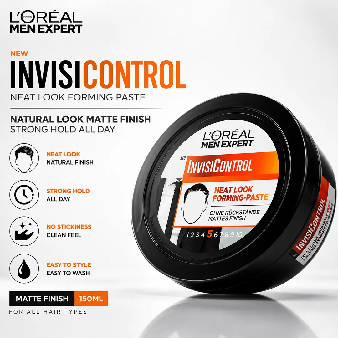 LOREAL MEN EXPERT HAIR CREAM 150ML INVSI CONTROL