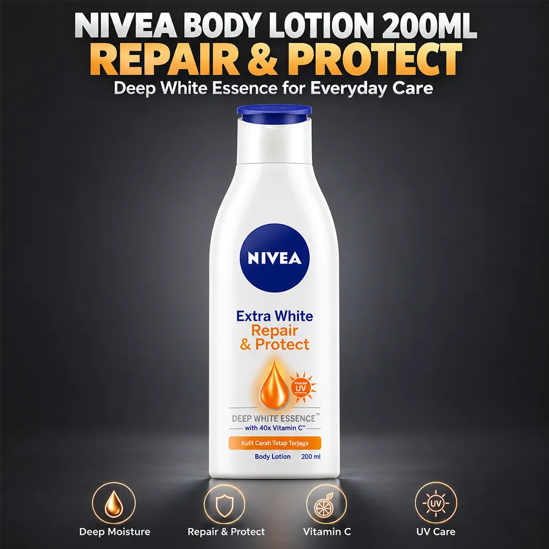 NIVEA BODY LOTION 200ML REPAIR & PROTECT