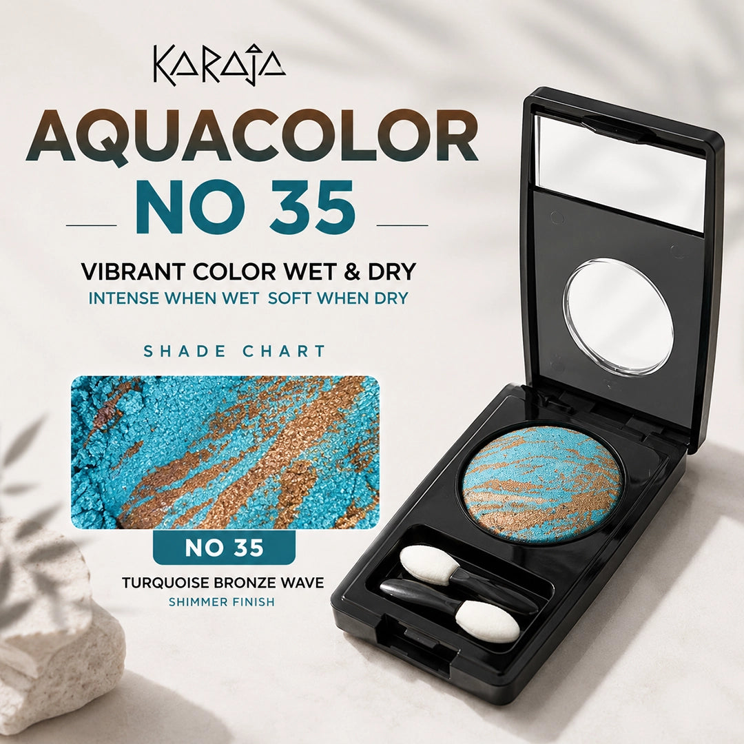 KARAJA AQUACOL EYE SHADOW WATER COLOUR NO 35