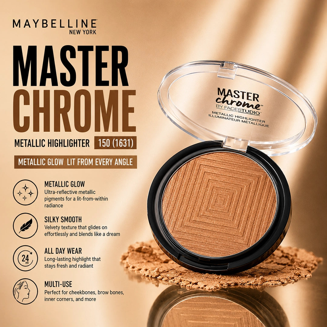 MAYBELLINE MASTER CHROME METALIC HIGHLIGHTER 150 (1631)