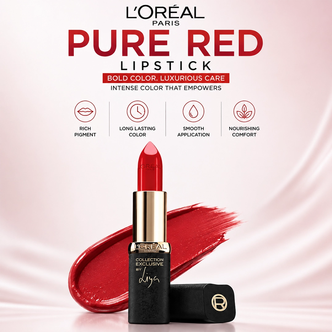 LOREAL LIPSTICK PURE RED