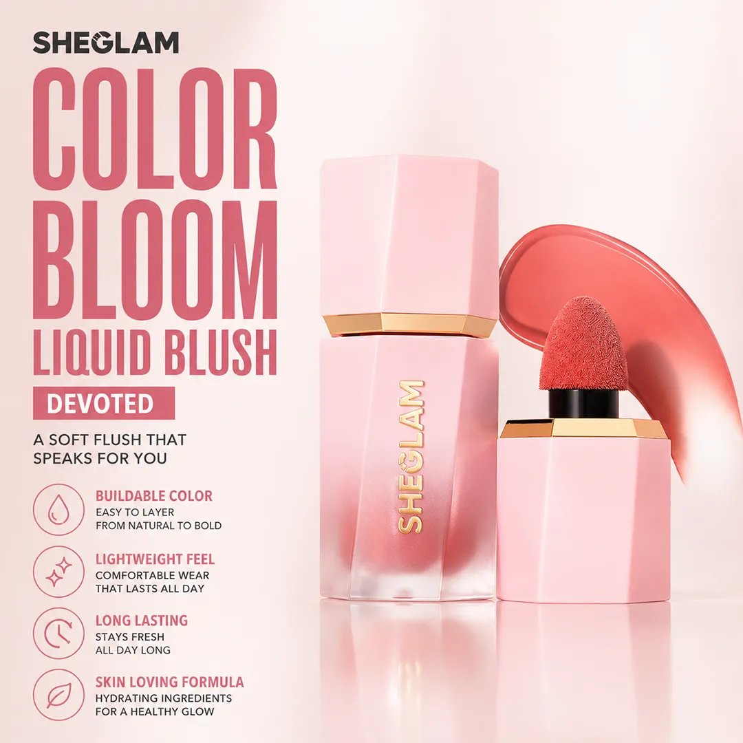 SHEGLAM COLOR BLOOM LIQUID BLUSH DEVOTED