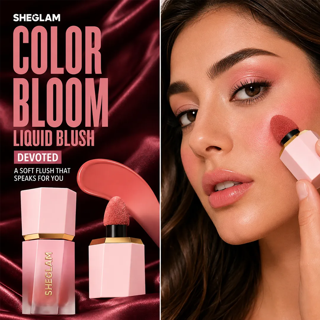 SHEGLAM COLOR BLOOM LIQUID BLUSH DEVOTED