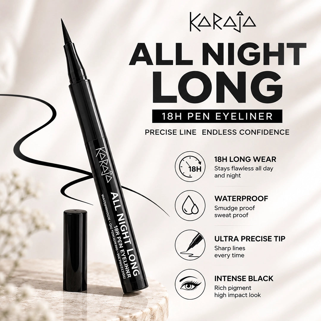 KARAJA  EYE LINER ALL NIGHT LONG 18H PEN