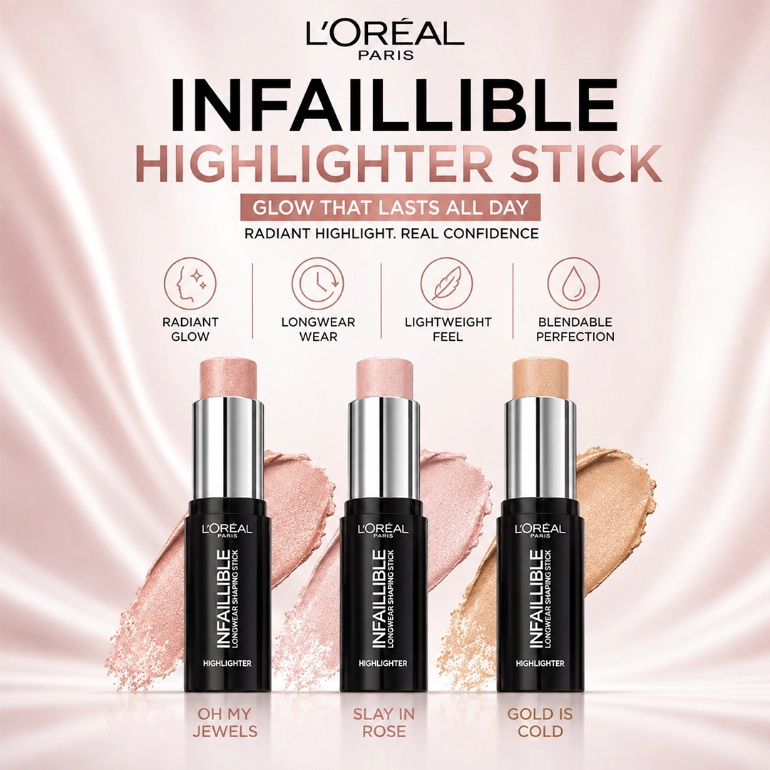LOREAL INFAILLIBLE HIGHLIGHTER STICK