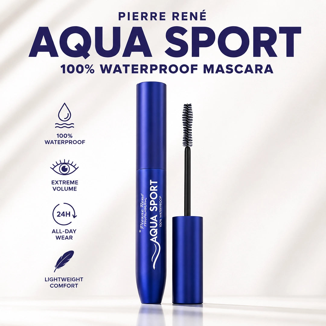 PIERRE RENE AQUA SPORT 100% WATERPROOF MASCARA