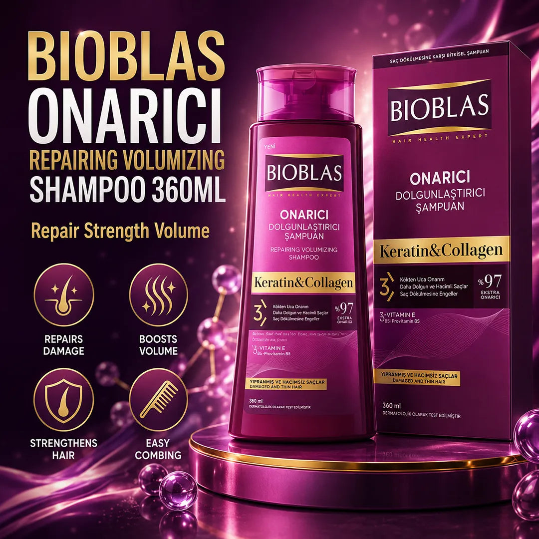 BIOBLAS ONARICI REPAIRING VOLUMIZING SHAMPOO 360ML