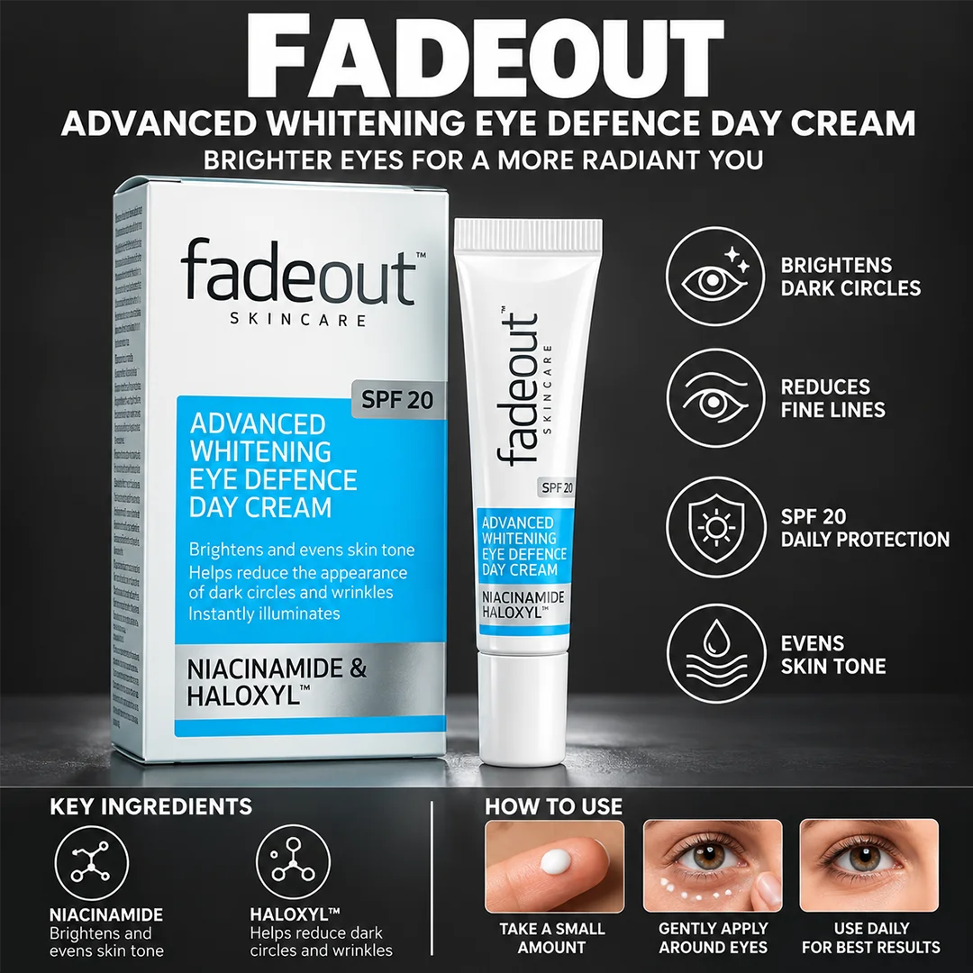 FADEOUT ADVANVE WHITENING EYE DEFENCE DAY CREAM 15ML