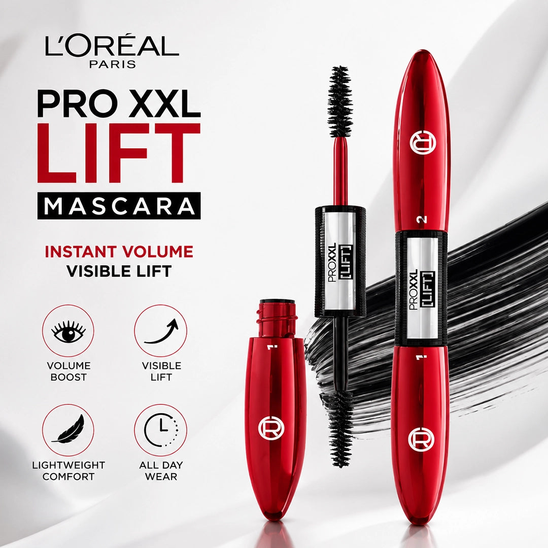 LOREAL MASCARA PRO XXL LIFT BLACK