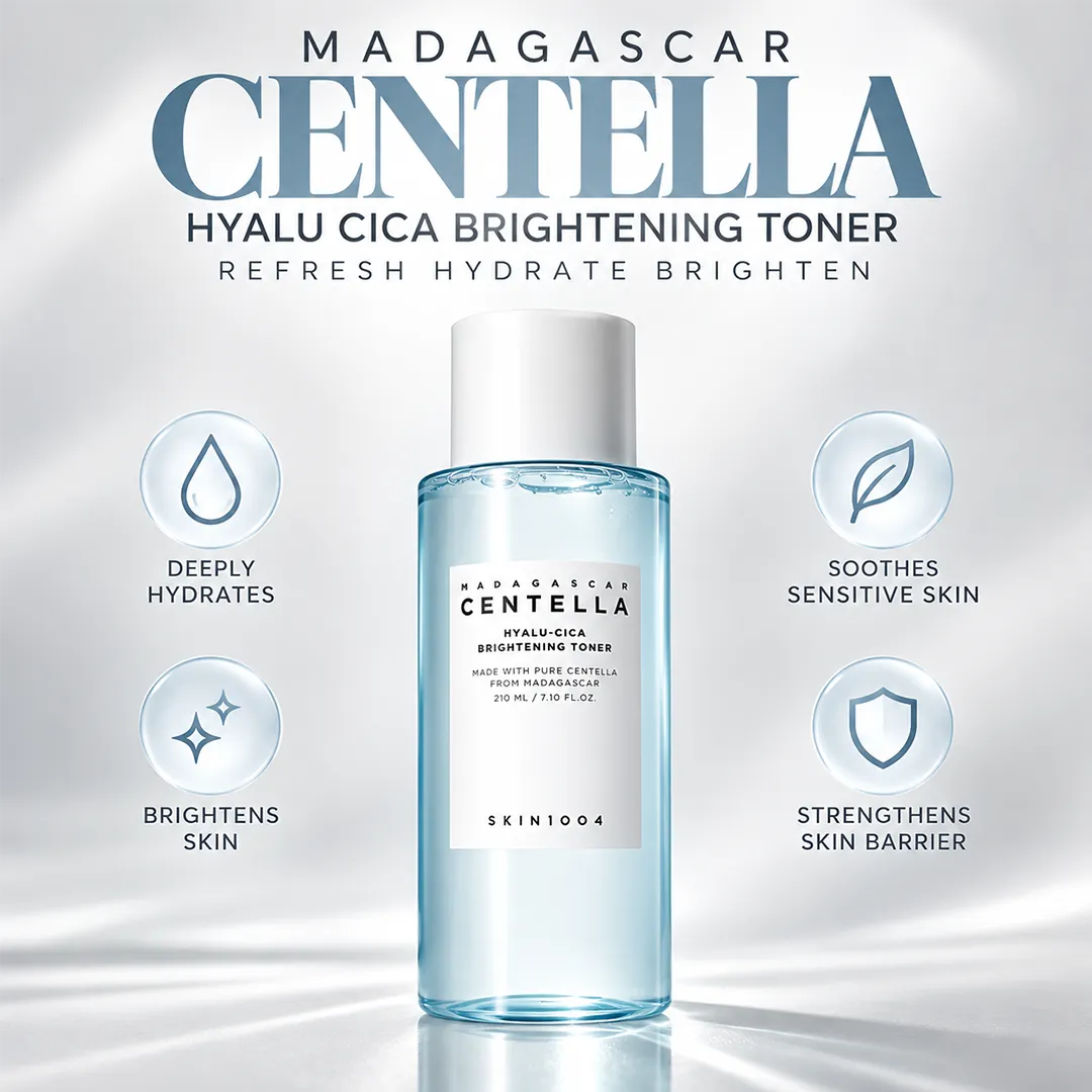 MADAGASCAR CENTELLA HYALU CICA BRIGHTENING TONER 210ML