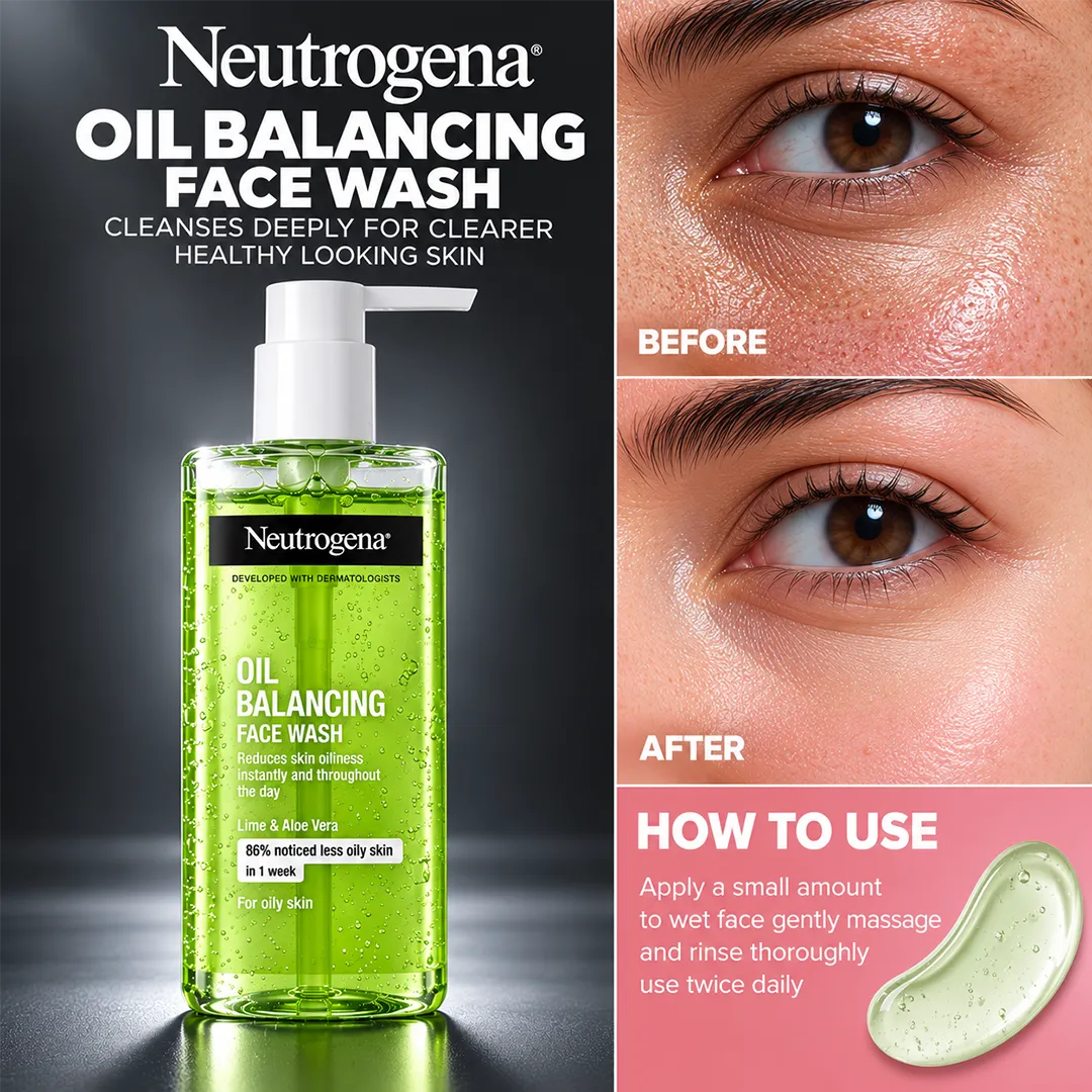 NEUTROGENA OIL BALNCEING  DAILY WASH 200ML