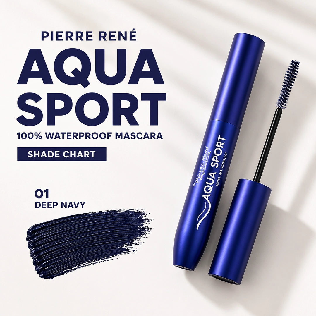 PIERRE RENE AQUA SPORT 100% WATERPROOF MASCARA