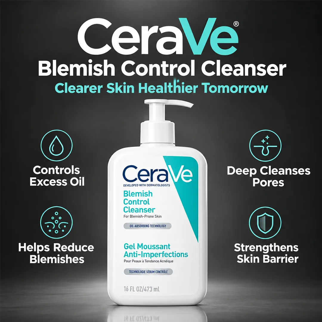 CERAVE UK BLEMISH CONTROL CLEANSER GEL 473ML